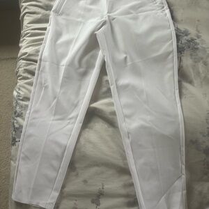 Athleta White Pants 12T TALL